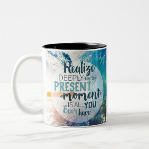 Tasse 2 Couleurs Moments Encouragement Succès Conseils de vie Citat