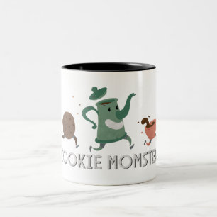 Tasse 2 Couleurs Momster de biscuit