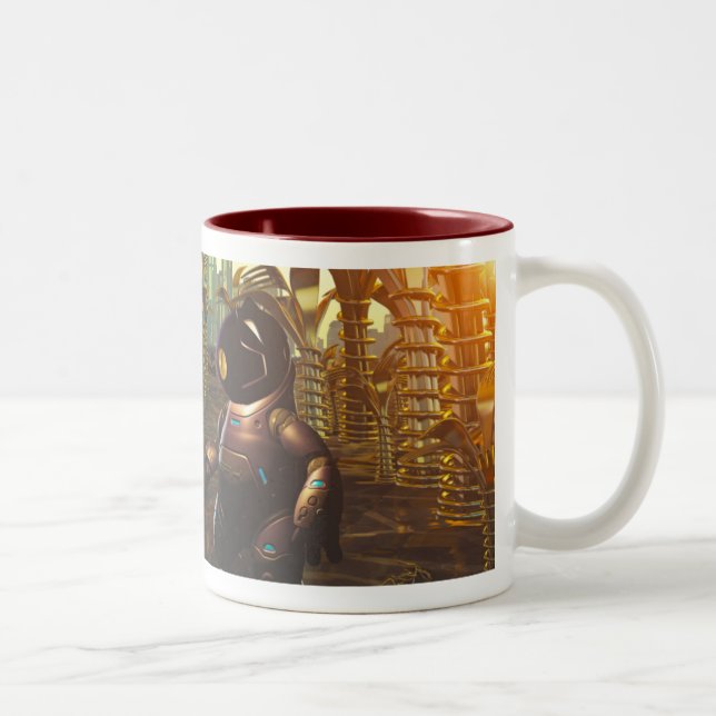 Tasse 2 Couleurs Mon animal familier Zylug (Droit)