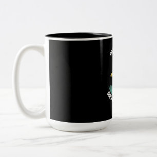 Tasse 2 Couleurs Mon Disque Golf Touche Les Arbres