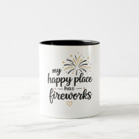 Mon Endroit Heureux A Des Feux D'Artifice