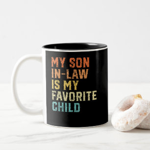 Tasse 2 Couleurs Mon Fils En Droit Est Ma Famille Favorite Enfant D