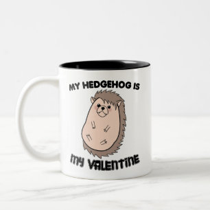 Tasse 2 Couleurs Mon Hérisson Est Ma Saint Valentin