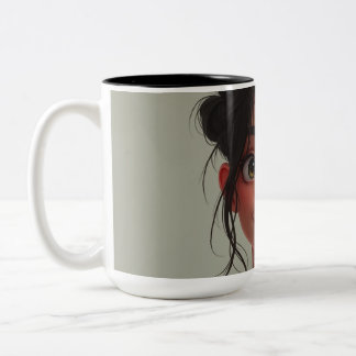 Tasse 2 Couleurs mon meilleur ami cybernétique à l'avenir