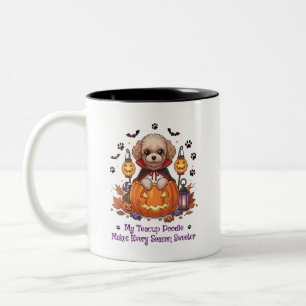 Tasse 2 Couleurs Mon Poodle Teacup Rend Chaque Saison Plus Douce