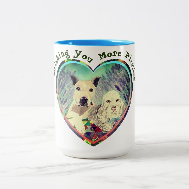 Tasse 2 Couleurs Mon Souhait Pour Vous (Centre)