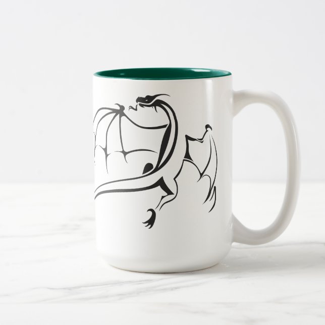 Tasse 2 Couleurs Monde du Dragon (Droit)