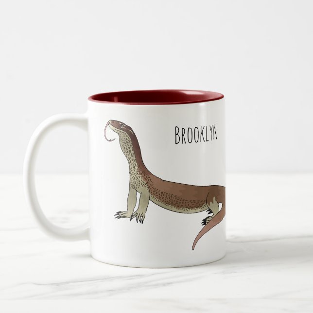Tasse 2 Couleurs Monitor lizard (Gauche)