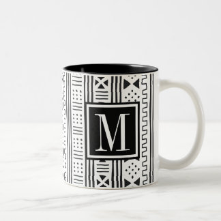 Tasse 2 Couleurs Monogramme inspiré de la moisissure