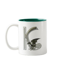 Monogramme K de gargouille