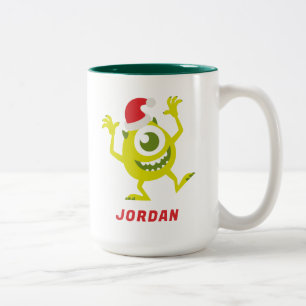 Tasse 2 Couleurs Monsters Inc.   Mike Santa Claus Danse