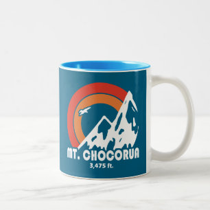 Tasse 2 Couleurs Mont Chocorua New Hampshire Sun Eagle