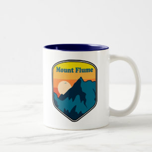 Tasse 2 Couleurs Mont Flume New Hampshire Lever du soleil