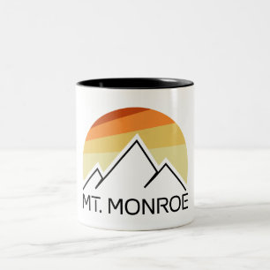 Tasse 2 Couleurs Mont Monroe New Hampshire Retro
