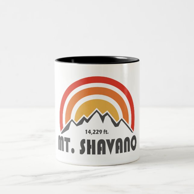 Tasse 2 Couleurs Mont Shavano (Centre)