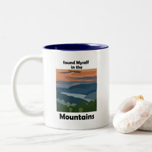 Tasse 2 Couleurs Montagnes fumées Je me suis trouvé dans les montag