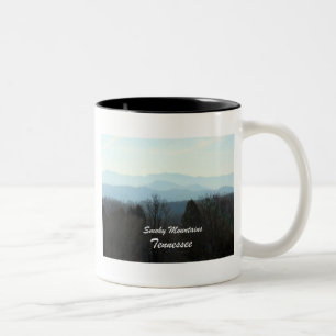 Tasse 2 Couleurs Montagnes fumeuses, Tennessee