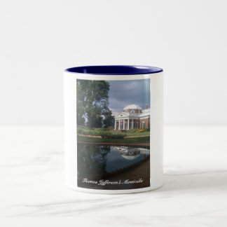 Tasse 2 Couleurs Monticello de Thomas Jefferson