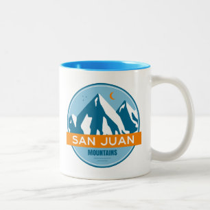 Tasse 2 Couleurs Monts San Juan Colorado Nouveau Mexique