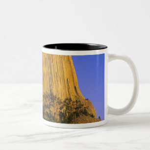 Tasse 2 Couleurs Monument national de Devils Tower dans le Wyoming