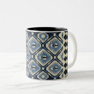 Tasse 2 Couleurs Moquette orientale turque Perse bleu