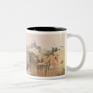Tasse 2 Couleurs Mosquée d'Omar montrant le site du temple