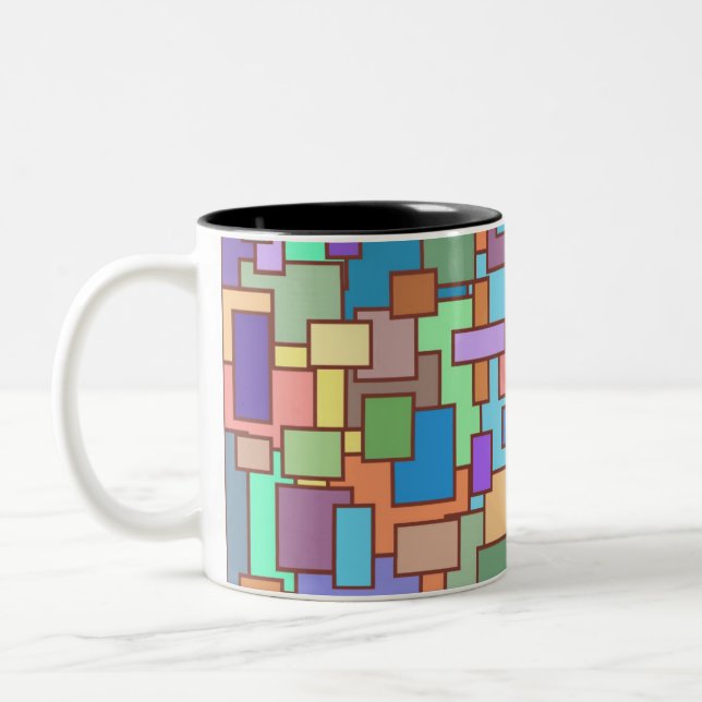 Tasse 2 Couleurs Motif 2016 (Gauche)