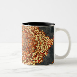 Tasse 2 Couleurs Motif antique persan