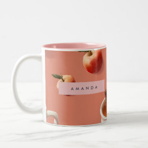 Tasse 2 Couleurs Motif de cidre de pomme confortable personnalisé