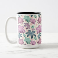 Motif floral rose aquarelle douce | Papier peint