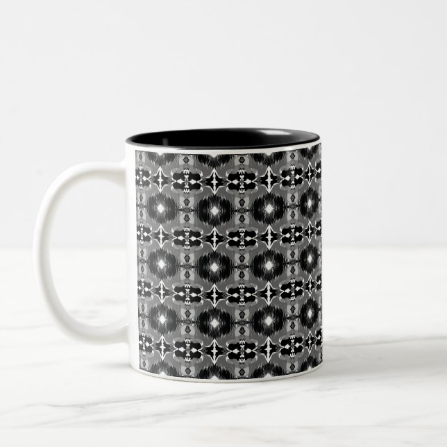 Tasse 2 Couleurs Motif Miroir Ombre  (Gauche)