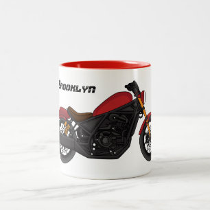 Tasse 2 Couleurs moto de style croiseur cool