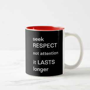 Tasse 2 Couleurs Mots de mode de vie de la sagesse