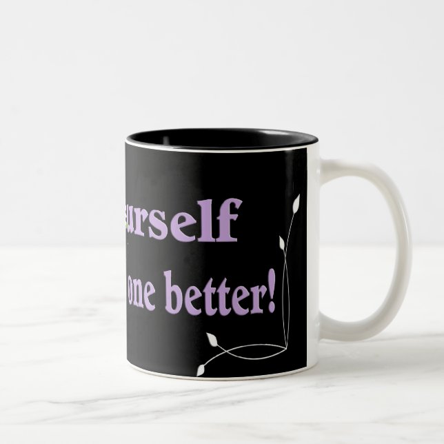 Tasse 2 Couleurs Mots réels (Droit)