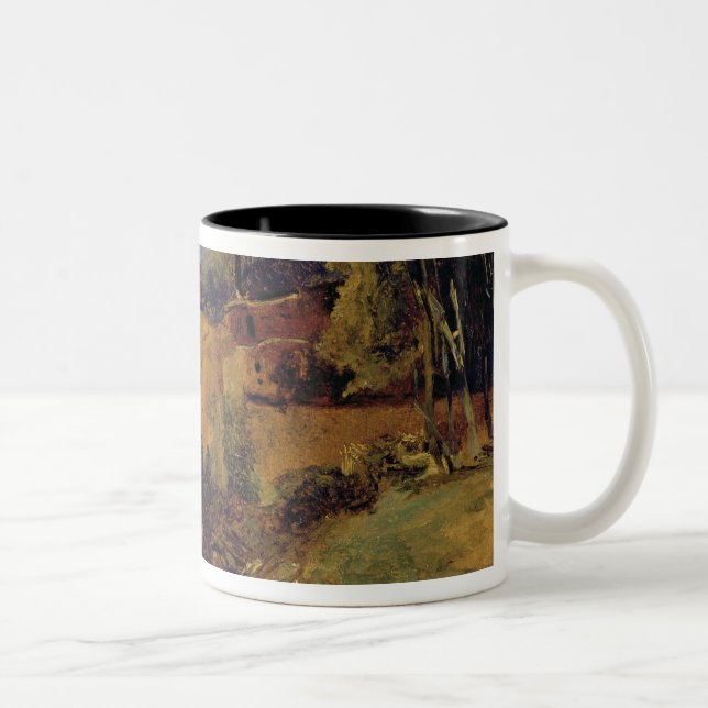 Tasse 2 Couleurs Moulin dans la vallée près d'Amalfi, 1829 (Droit)