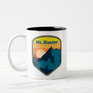 Tasse 2 Couleurs Mt. Hunter Alaska Lever du Soleil
