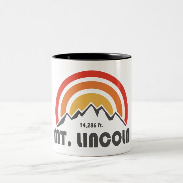 Tasse 2 Couleurs Mt. Lincoln (Centre)