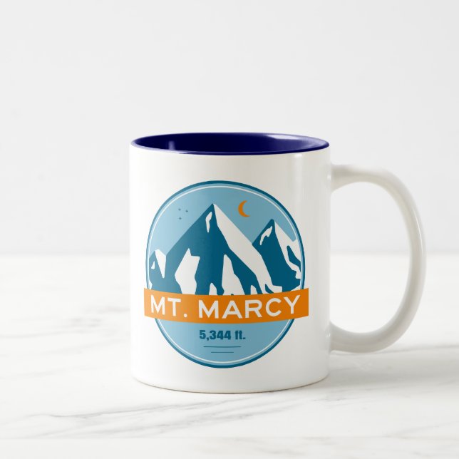 Tasse 2 Couleurs Mt. Marcy New York Stars Moon (Droit)