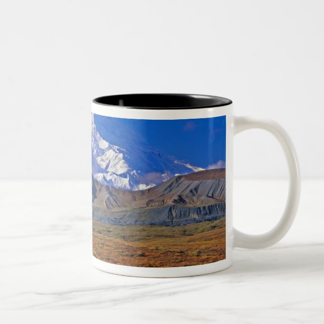 Tasse 2 Couleurs Mt. Parc national McKinley Denali, Alaska. (Droit)