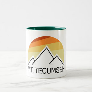 Tasse 2 Couleurs Mt. Tecumseh New Hampshire Retro