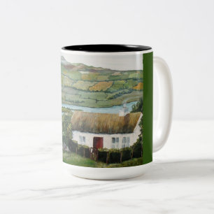 Tasse 2 Couleurs Mug, Café, Thé, Irlande