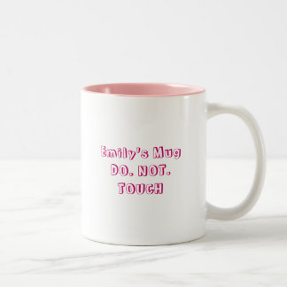 Tasse 2 Couleurs MugDO d'Emily. PAS. CONTACT