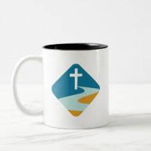 Mugue Jésus Croix sur une Rivière