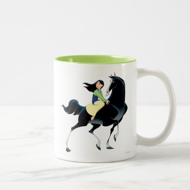 Tasse 2 Couleurs Mulan et Khan (Droit)
