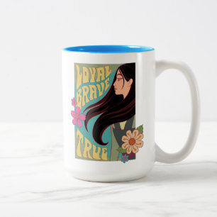 Tasse 2 Couleurs Mulan   Loyal Brave True