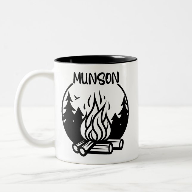 Tasse 2 Couleurs Munson Camping (Gauche)
