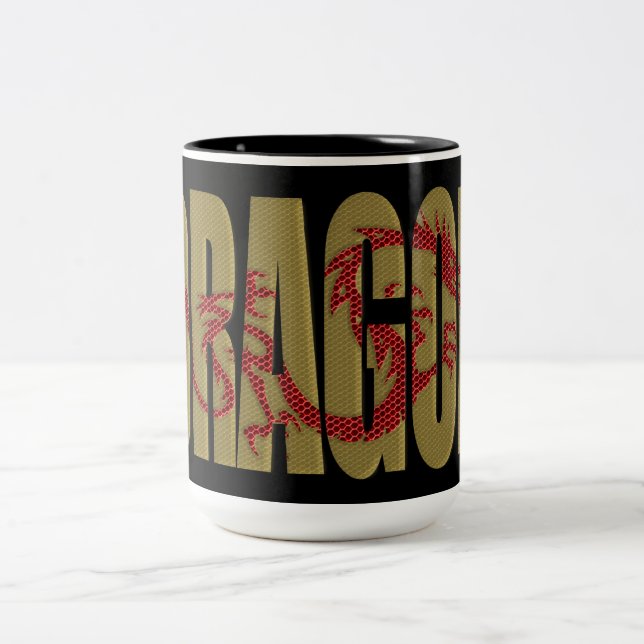 Tasse 2 Couleurs muqueuse de dragon (Centre)