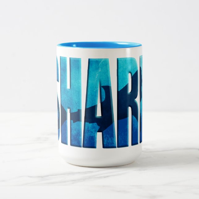 Tasse 2 Couleurs muqueuse de requin (Centre)