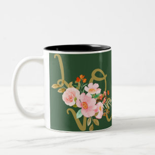 Tasse 2 Couleurs muqueuse florale