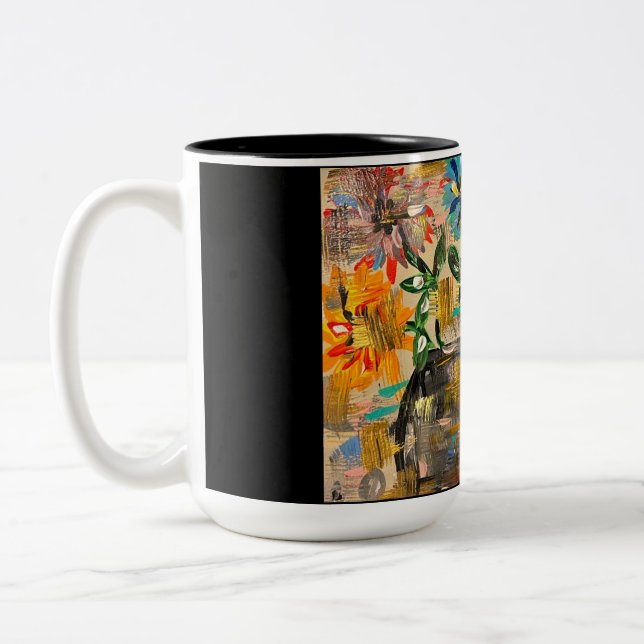 Tasse 2 Couleurs Muqueuses à deux tondes inconditionnelles (Gauche)